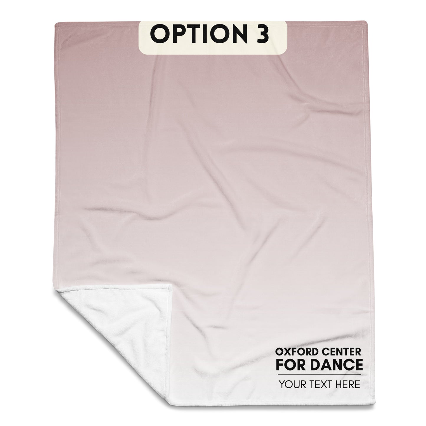 Personalized - OCD Fleece Throw Blanket