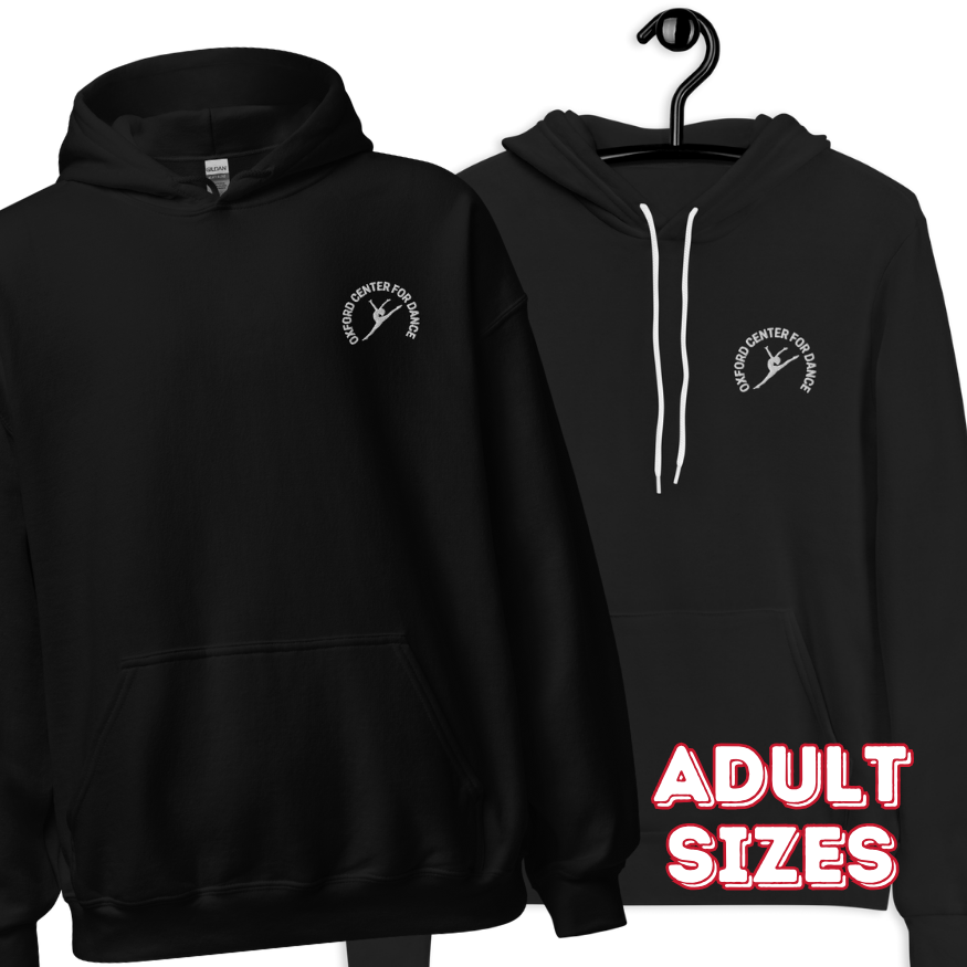 OCD Embroidered Logo Hoodie - Adult