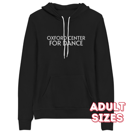 OCD Embroidered Large Text Hoodie - Adult