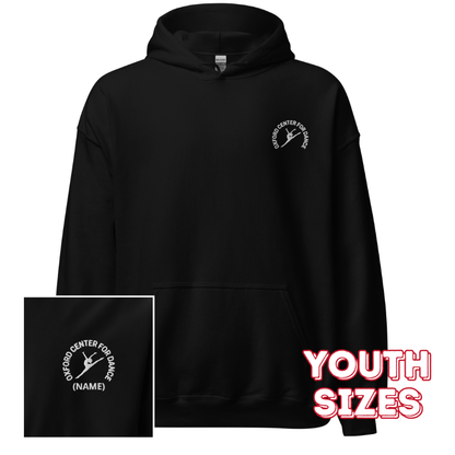 Personalized OCD Embroidered Logo Hoodie - Youth