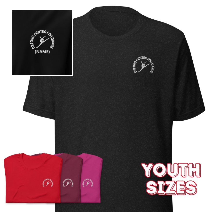 Personalized OCD Embroidered Logo Shirt - Youth