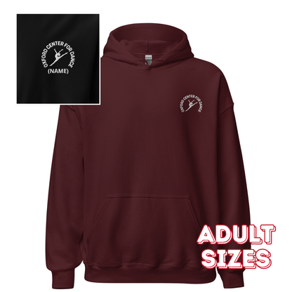 Personalized OCD Embroidered Logo Hoodie - Adult