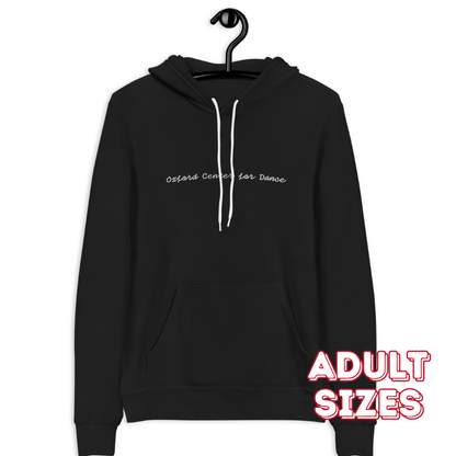 OCD Embroidered Cursive Hoodie - Adult