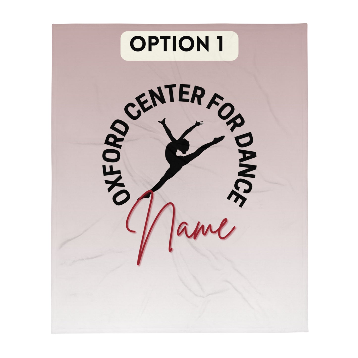 Personalized - OCD Fleece Throw Blanket