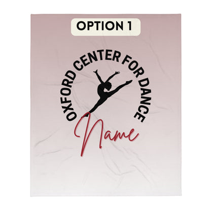 Personalized - OCD Fleece Throw Blanket