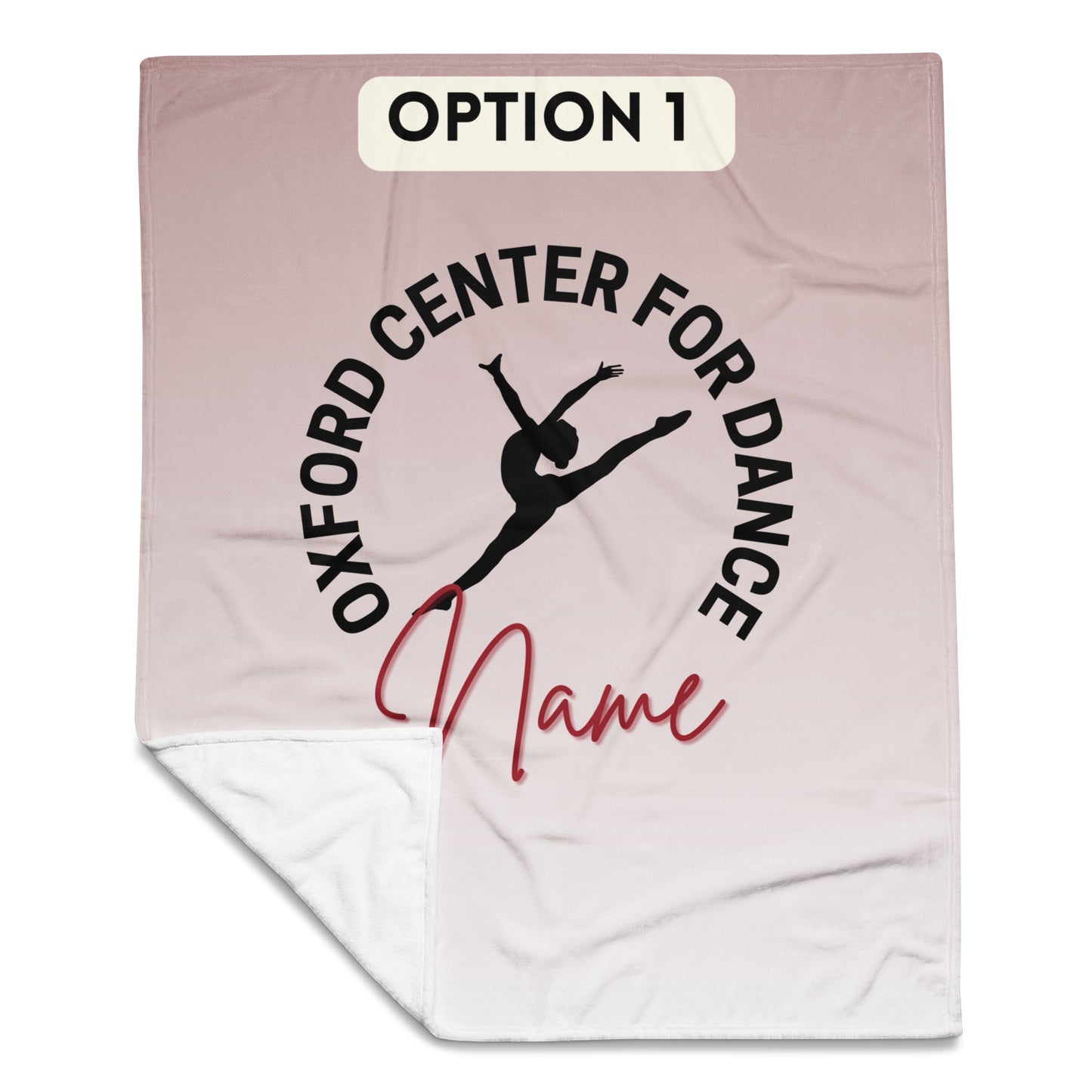 Personalized - OCD Fleece Throw Blanket