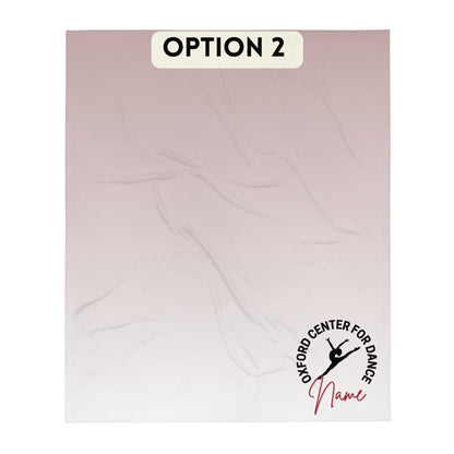 Personalized - OCD Fleece Throw Blanket