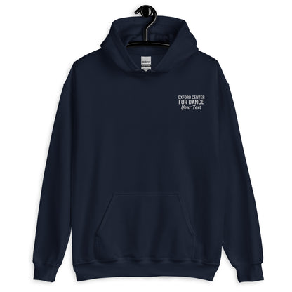 Personalized - OCD Embroidered Hoodie - Adult