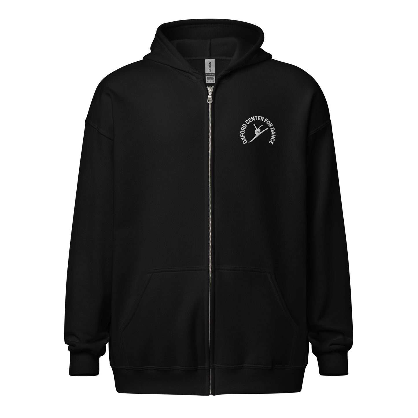 OCD Logo Zip Up Embroidered Hoodie - Adult