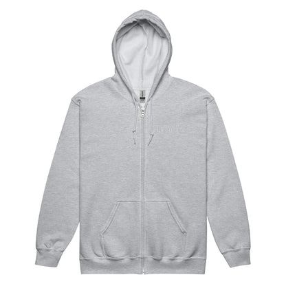 OCD Zip Up Embroidered Hoodie - Adult
