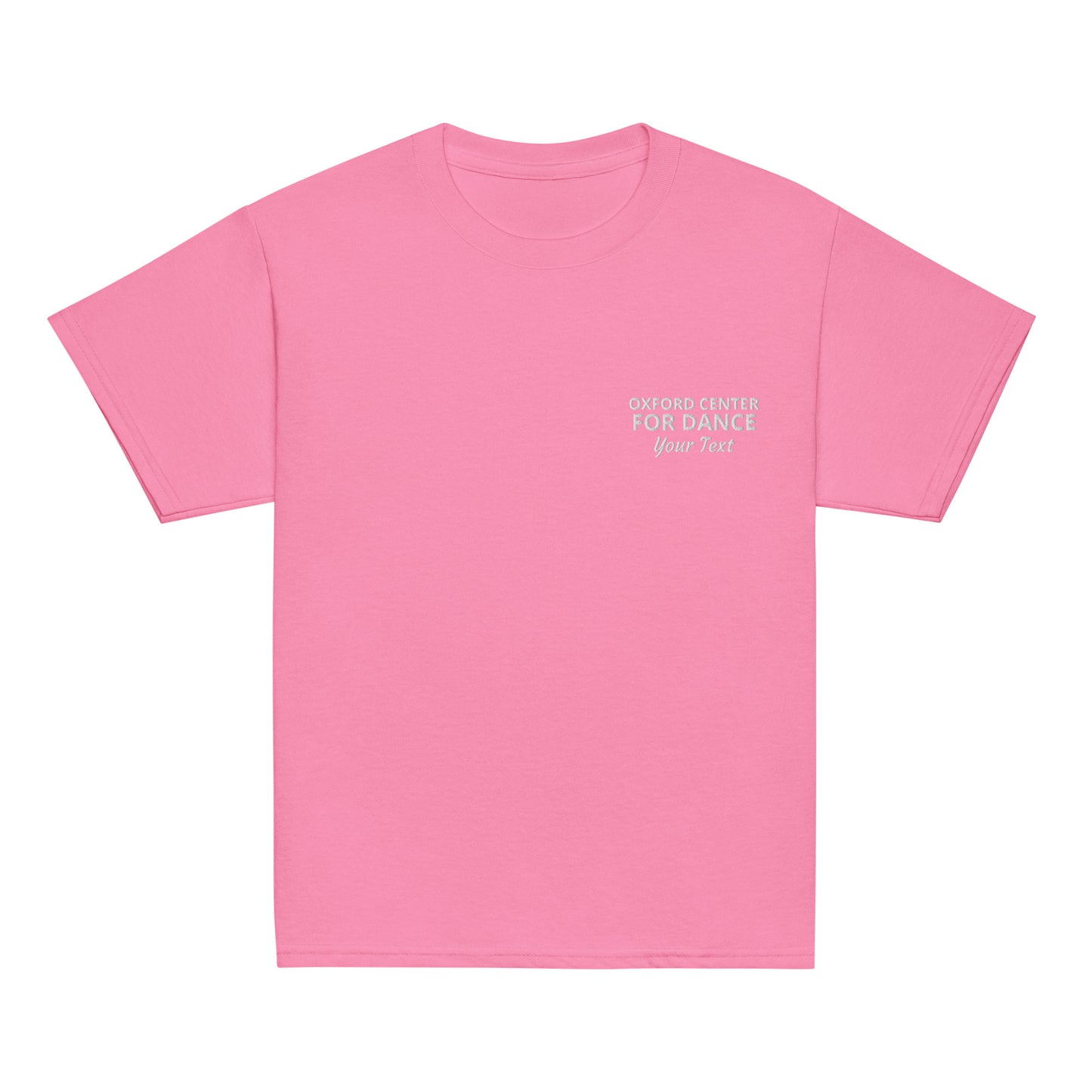 Personalized - OCD Embroidered Shirt - Youth