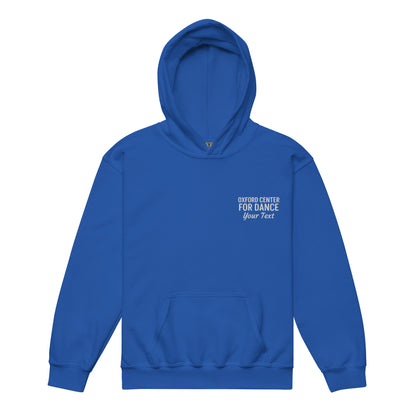Personalized OCD Embroidered Hoodie - Youth